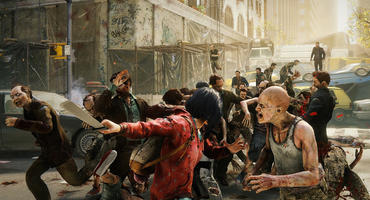 Szene aus World War Z: Zombies greifen an