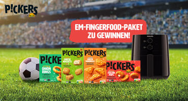 EM-Paket: Gewinne knuspriges Fingerfood von P!CKERS