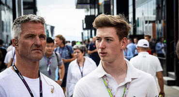 Ralf Schumacher (links) und sein Sohn David Schumacher.