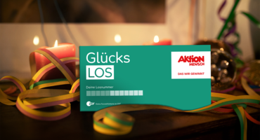 Gewinnen Sie ein Glücks-Los der Aktion Mensch