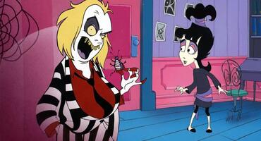 Beetlejuice und Lydia in der Animationsserie "Beetlejuice"