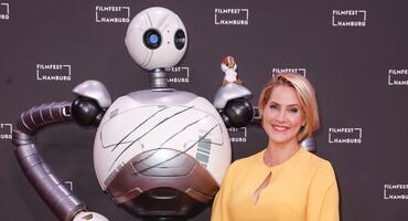 Judith Rakers auf der Deutschlandpremiere von "Der wilde Roboter"