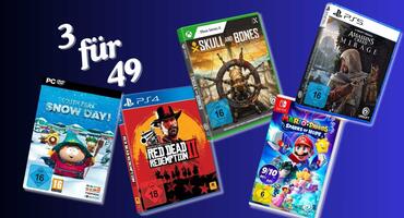 3 Games für 49 Euro Rabattaktion bei MediaMarkt