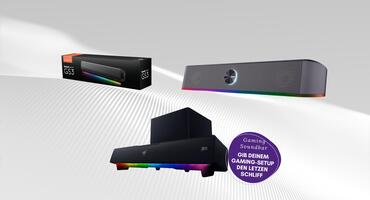 Gaming Soundbars mit RGB-Beleuchtung