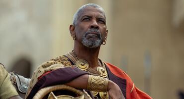 Denzel Washington in "Gladiator 2"