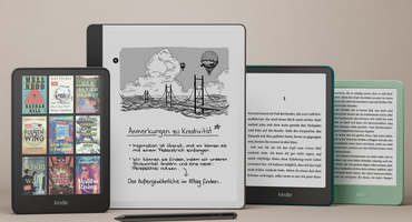 Neues Kindle-Lineup bei Amazon: Die wichtigsten Neuerungen in der Übersicht