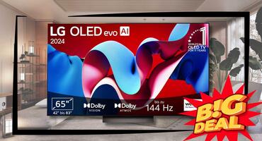 Der LG OLED evo 4K Fernseher mit 65 Zoll im Angebot