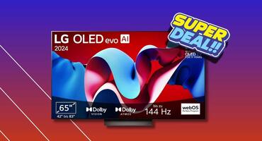 Der 65 Zoll LG OLED evo TV, jetzt im Angebot