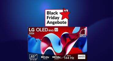 Kino war gestern: Hol dir den LG 65 Zoll OLED TV zum Black-Friday-Sparpreis nach Hause!