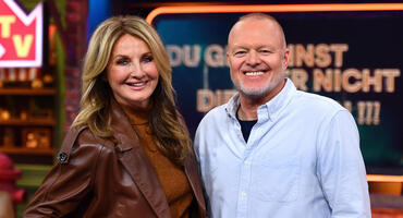 Frauke Ludowig und Stefan Raab