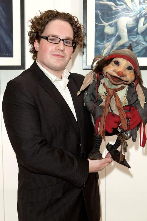 Toby Froud aus &quot;Die Reise ins Labyrinth&quot; ist heute selbst Puppenspieler.