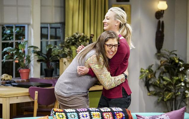 The Big Bang Theory Zoff Kaley Cuoco Mayim Bialik Hassen Sich