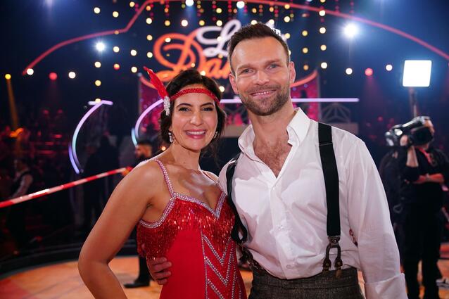 Chryssanthi Kavazi und Vadim Garbuzov bei &quot;Let&#039;s Dance&quot;