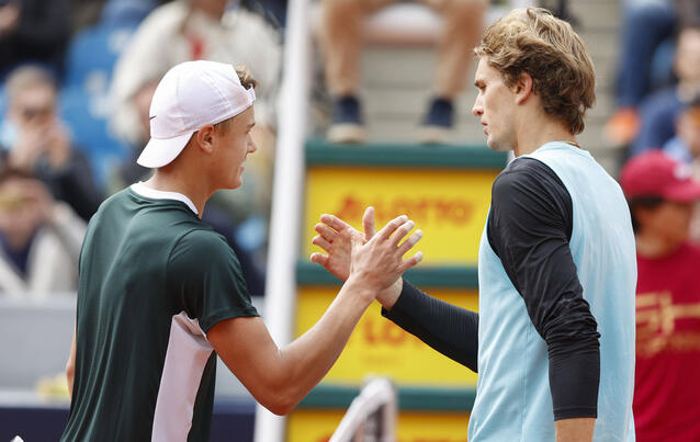 French Open: Achtelfinale - Alexander Zverev und Holger Rune