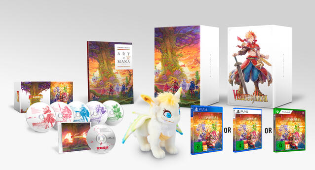 &quot;Visions of Mana&quot; Inhalt der Collector&#039;s Edition