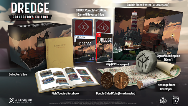 „Dredge“ Complete Collector’s Edition Inhalt