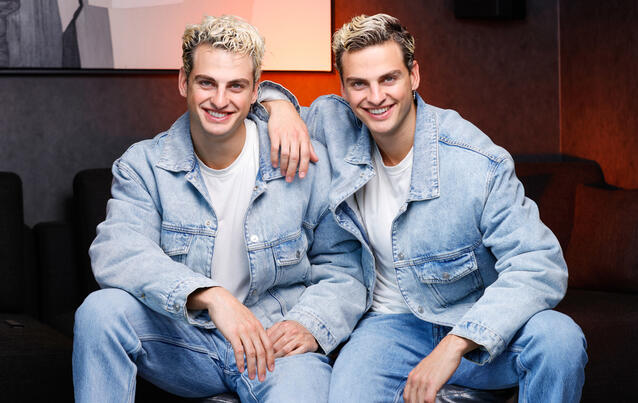 GNTM-Finale Zwillinge Luka und Julian