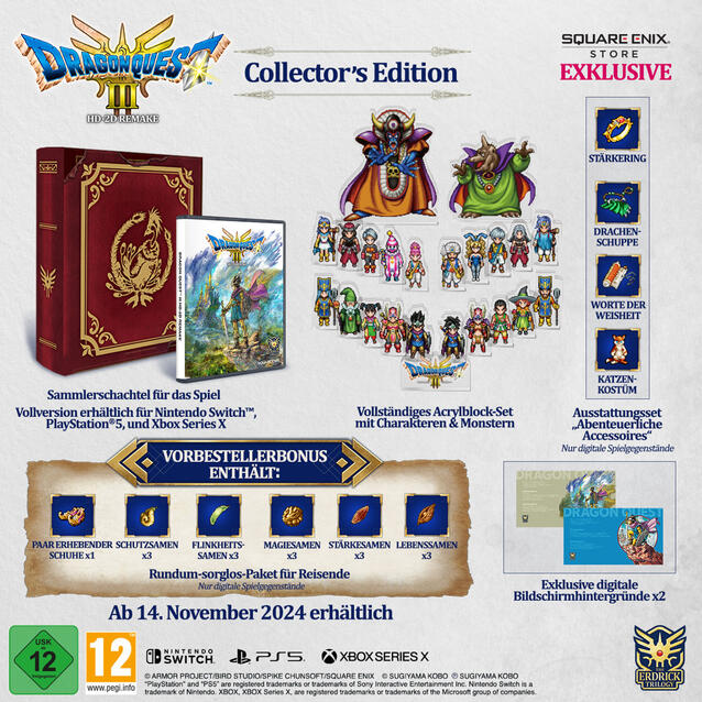 „Dragon Quest III HD-2D Remake“ Collector&#039;s Edition