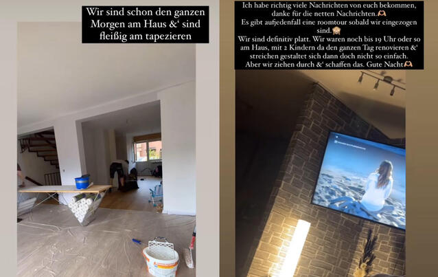 Lavinia Wollny zeigt ihr neues Haus von innen