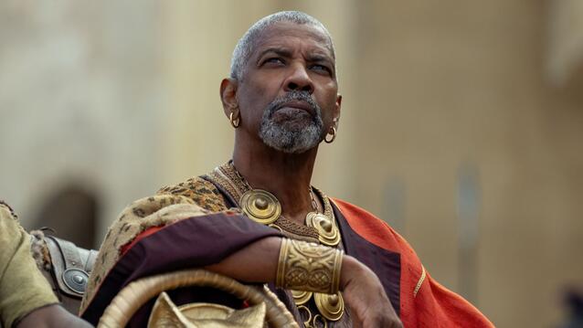 Denzel Washington in &quot;Gladiator 2&quot;