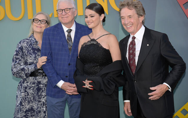 Meryl Streep, Steve Martin, Selena Gomez und Martin Short bei der Premiere.