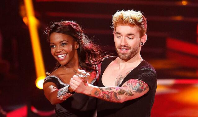 Oti Mabuse und Daniel Küblböck