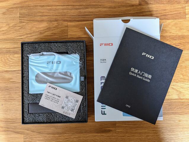 FiiO CP13 Unboxing