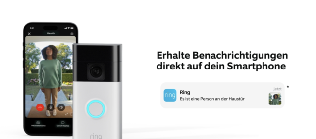 Amazon Ring Videoüberwachung Kamera Haustür