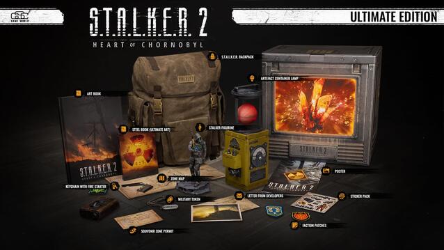 Inhalt der S.T.A.L.K.E.R. 2 Heart of Chornobyl Ultimate Edition