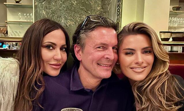 Instagram-Foto von Simone Thomalla mit Ex André Vetters &amp; Tochter Sophia Thomalla von 2022.