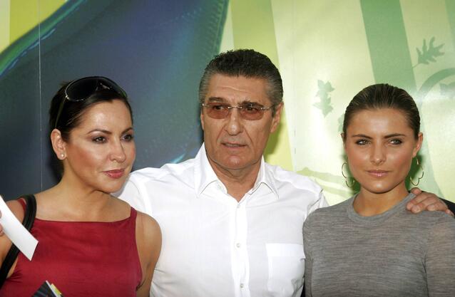 Simone Thomalla, Ex-Freund Rudi Assauer &amp; Tochter Sophia Thomalla 2008