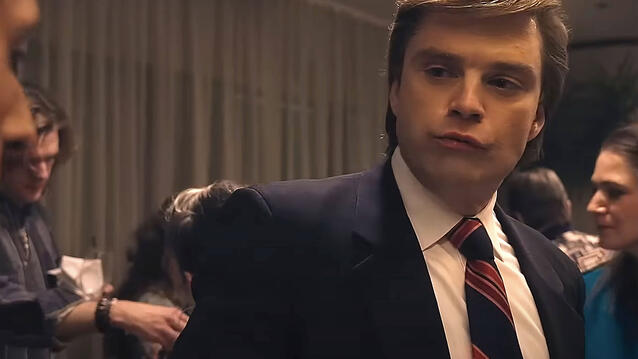 Sebastian Stan als Donald Trump.