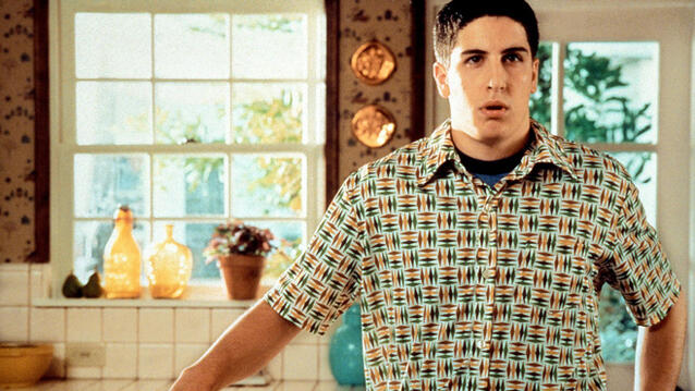 Szene aus &quot;American Pie&quot; mit Jason Biggs 