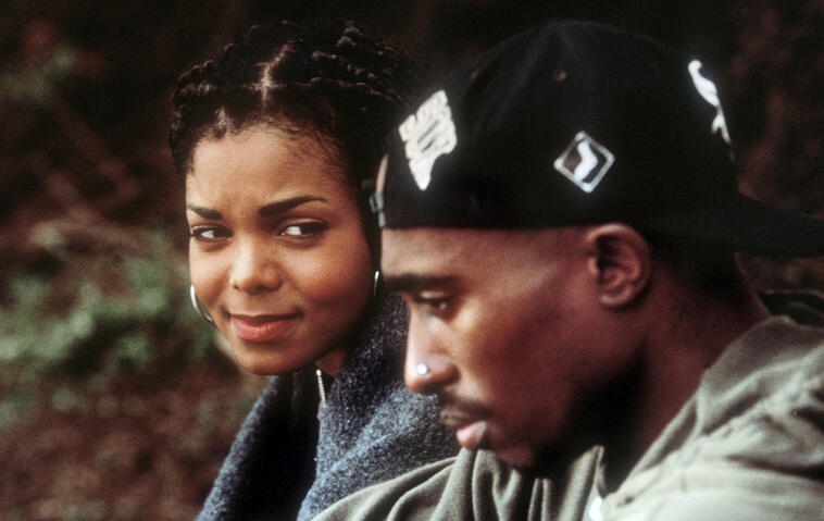 Tupcak Shakur und Janet Jackso in "Poetic Justice" (1993)