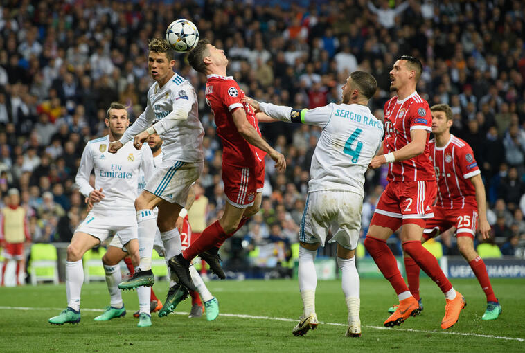 Hinspiel im CL-Halbfinale: Hier streamst du die Bayern gegen Real Madrid!