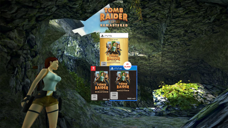 ”Tomb Raider 1-3 Remastered“ für PS5 & Switch vorbestellen: Lara Crofts erste Abenteuer