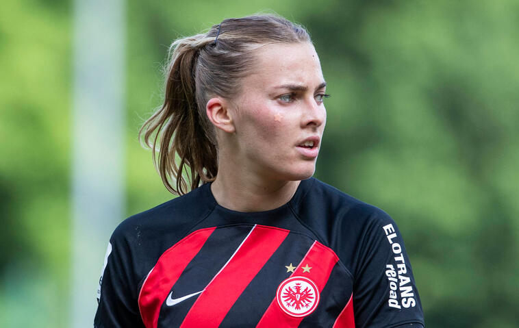 Laura Freigang spielt für Frankfurt.