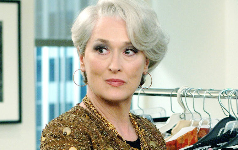  „Florals? For Spring? Groundbreaking.“  Meryl Streep in ihrer Kultrolle als Miranda Priesley.