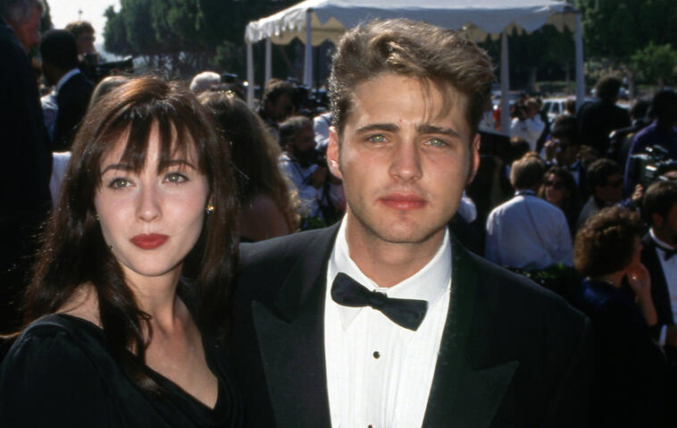 Jason Priestley und Shannen Doherty