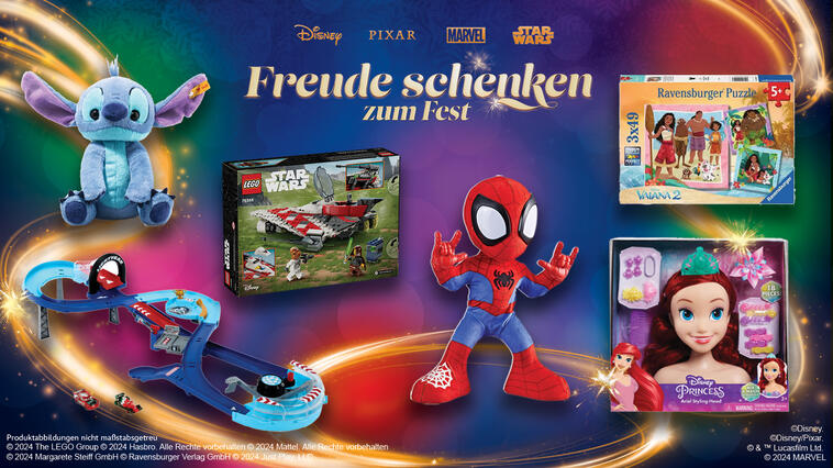 Freude schenken zum Fest – mit Disney