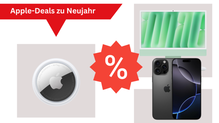 Apple Amazon Neujahr 2025 Deals iPhone iMac