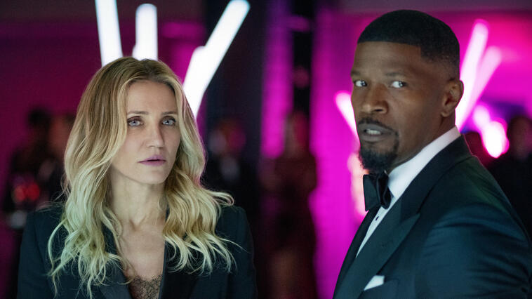 Cameron Diaz und Jamie Foxx in "Back in Action"