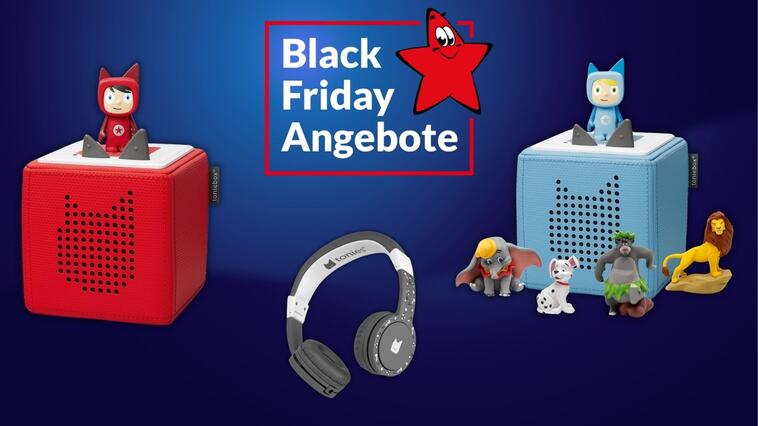 Hörspaß zum Hammerpreis: Tonieboxen im Black Friday-Angebot