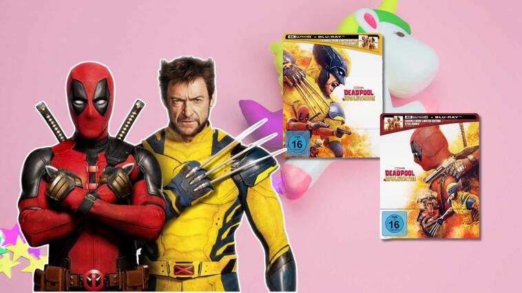 "Deadpool & Wolverine" im 4K Steelbook erhältlich