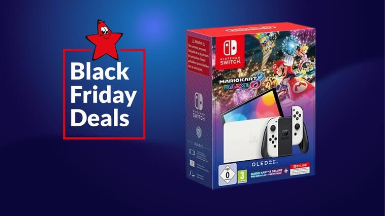  Nintendo Switch OLED + "Mario Kart 8 Deluxe": Cyber Week löst Black Friday mit Kracher ab