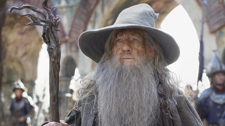 Ian McKellen als Gandalf aus "Der Herr der Ringe"