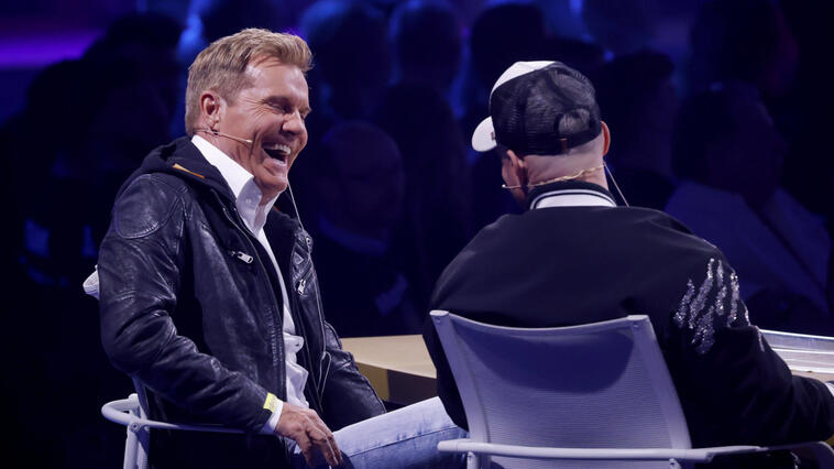 Dieter Bohlen und Pietro Lombardi bei DSDS