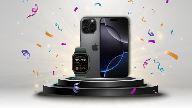 iPhone 16 Pro Max und Apple Watch Ultra 2 bei O2 im Mega-Bundle