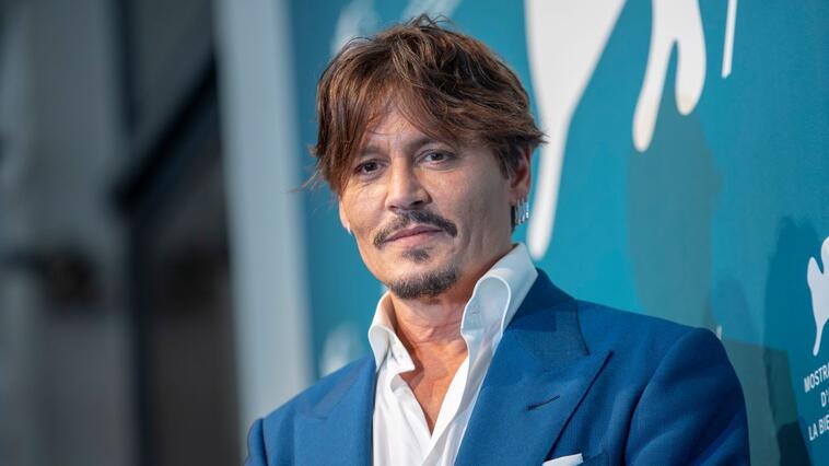 Johnny Depp im Jahr 2019 bei den Filmfestspielen in Venedig