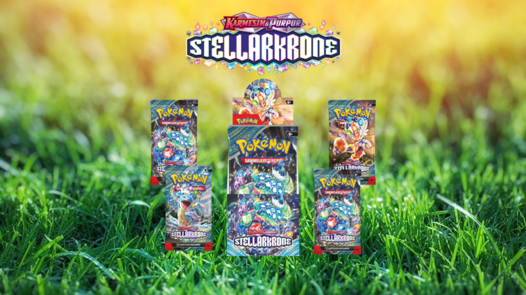 Pokémon-Sammelkartenspiel: Erweiterung “Stellarkrone“ erscheint im September